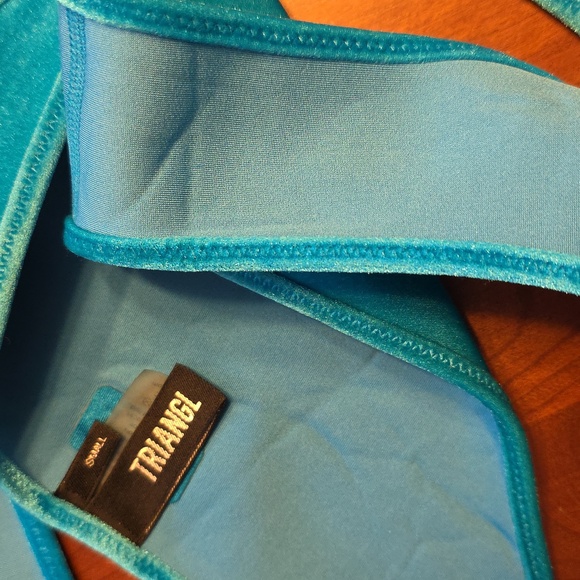 Triangl Swimwear Turquoise Bikini Set - Picture 11 of 16